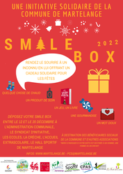 Smile Box :   Rendez le sourire à un inconnu en lui offrant un petit cadeau pour les fêtes