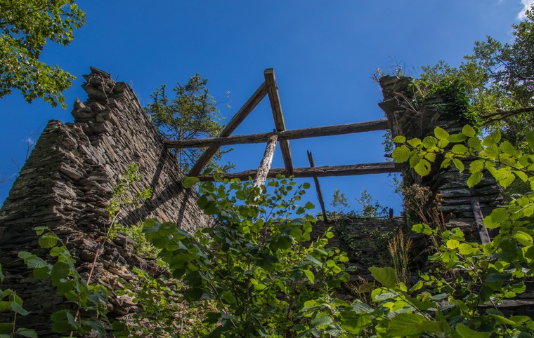 Le sentier des fraudeurs.
