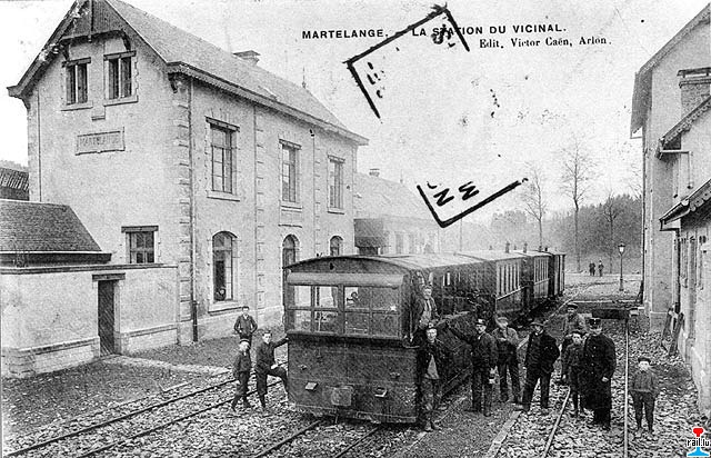 Station SNCV de Martelange / Belgique (Photo collection: Jean Dahlem)