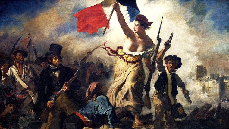 "La liberté guidant le peuple" par Eugène Delacroix - Wikimedia Commons